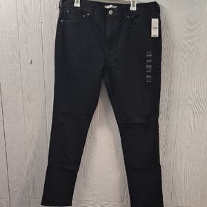 PacSun Men's Jet Black Skinny Jeans